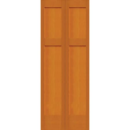 Trimlite 36" x  80" Fir 3-Panel Mission Shaker Bifold Door and Hardware 3068fir8403BF